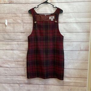VINTAGE FARGO PLAID WOOL JUMPER